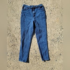 Vintage Denim Republic high rise deep blue denim jeans Size 13/14 (modern 6/8)